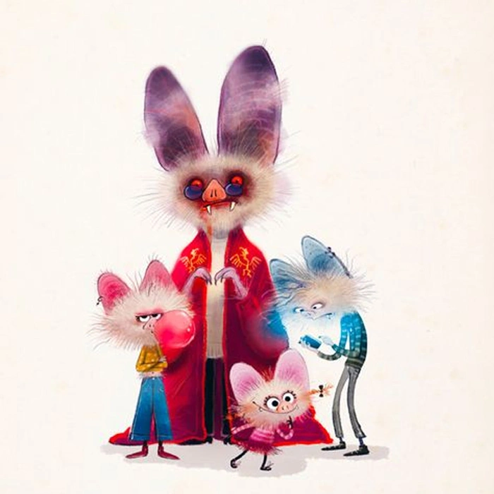 Vier Monster aus Memento Monstrum