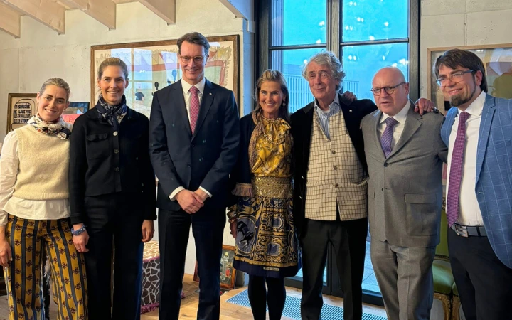 Ministerpräsident Hendrik Wüst zu Besuch