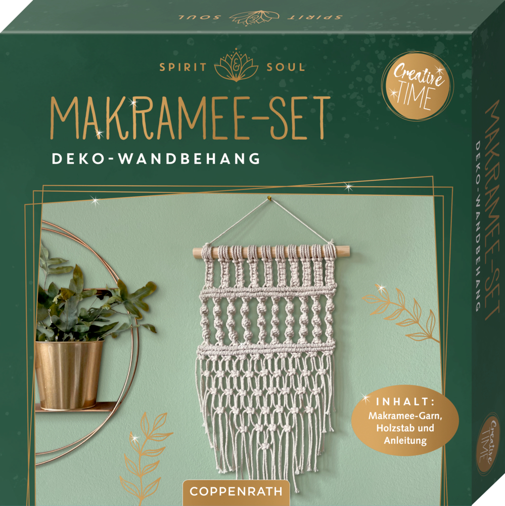 Makramee-Set Deko-Wandbehang - Spirit & Soul (Creative Time)