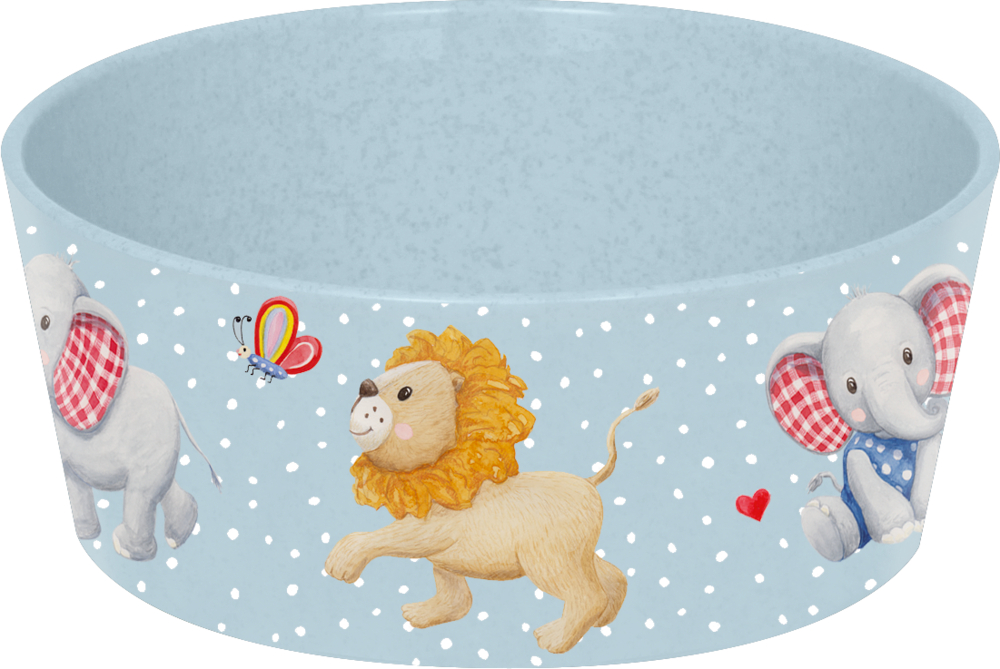 Schale Elefant & Löwe BabyGlück