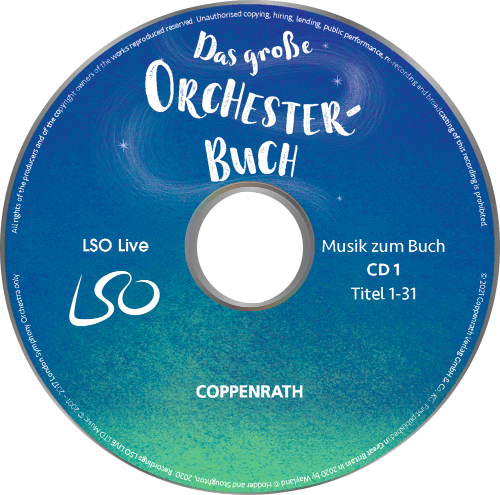 Das große Orchesterbuch (mit 2 CDs)