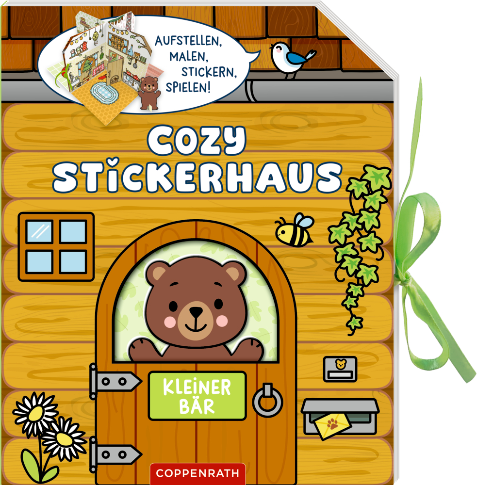 Cozy Stickerhaus - Kleiner Bär