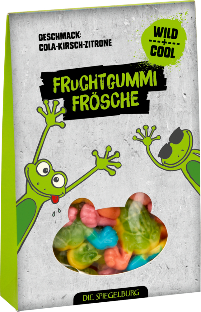 Fruchtgummi Frösche Wild+Cool