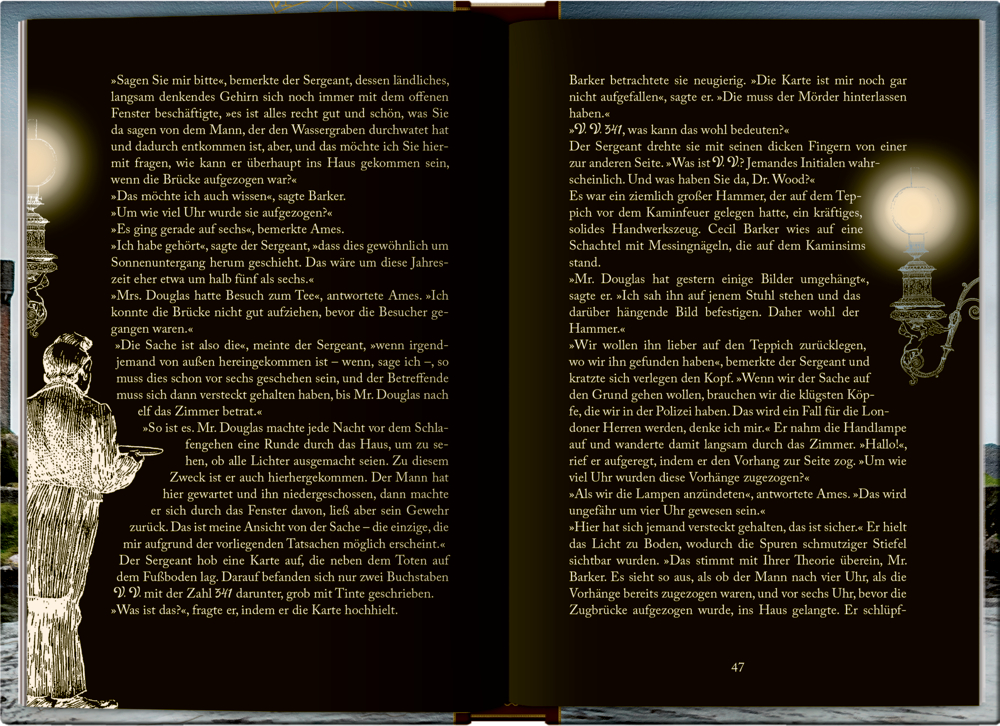 Kleine Schmuckausgabe: Sherlock Holmes (Bd.6) - Das Tal der Angst