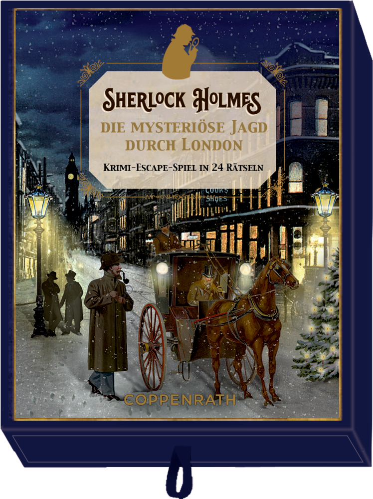 Sherlock Holmes - Advents-Escape-Schachtelspiel