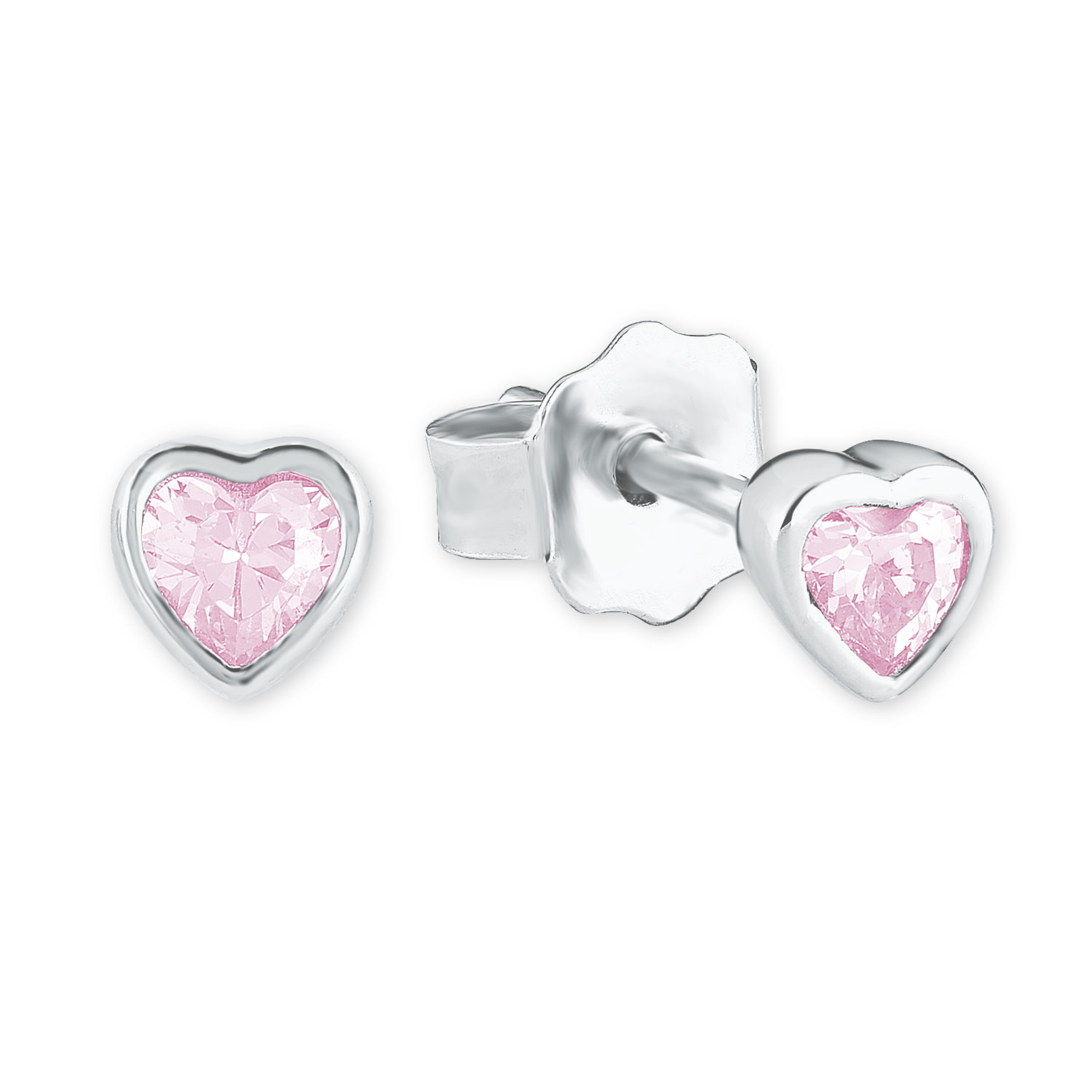 Ohrstecker Herz Prinzessin Lillifee (Lizenzmarke Amor) Ohrstecker Herz Prinzessin Lillifee (Lizenzmarke Amor)