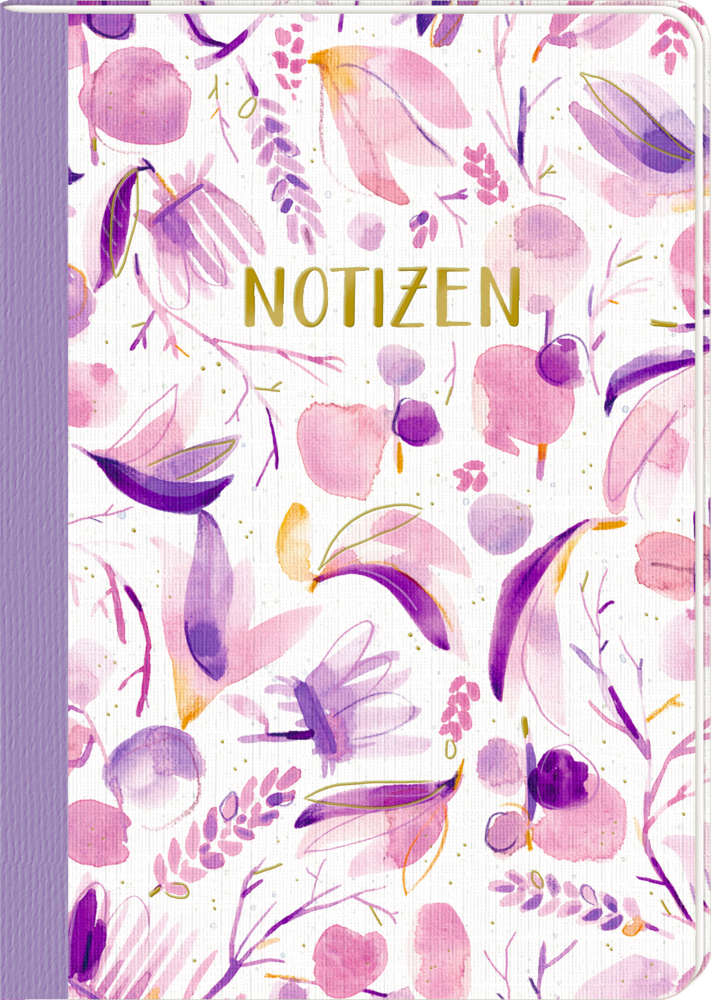 Notizheft DIN A5 - All about purple