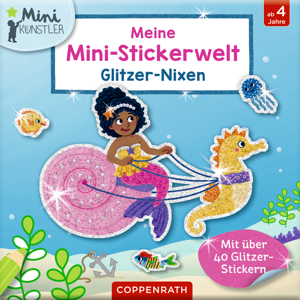 Meine Mini-Stickerwelt - Glitzer-Nixen (Mini-Künstler)