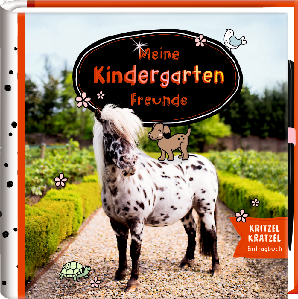 Pony Dotti - Meine Kindergartenfreunde (Freundebuch mit Kratzel-Spaß)