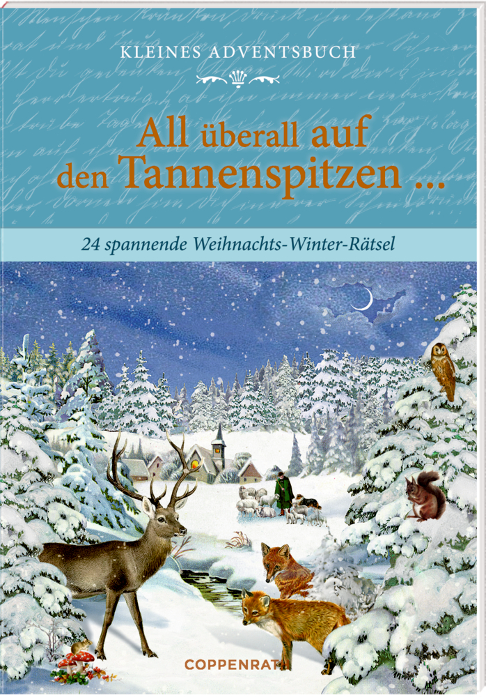 All überall auf den Tannenspitzen..., Kleines Adventskalenderbuch (Behr)