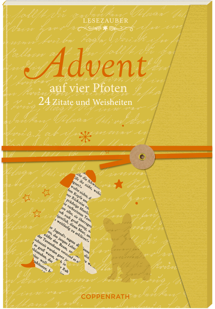 Lesezauber: Advent auf vier Pfoten - Briefbuch zum Aufschneiden