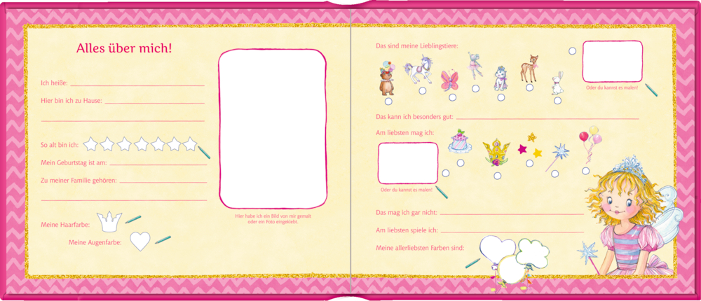 Meine Kindergartenfreunde - Freundebuch Prinzessin Lillifee Meine Kindergartenfreunde - Freundebuch Prinzessin Lillifee