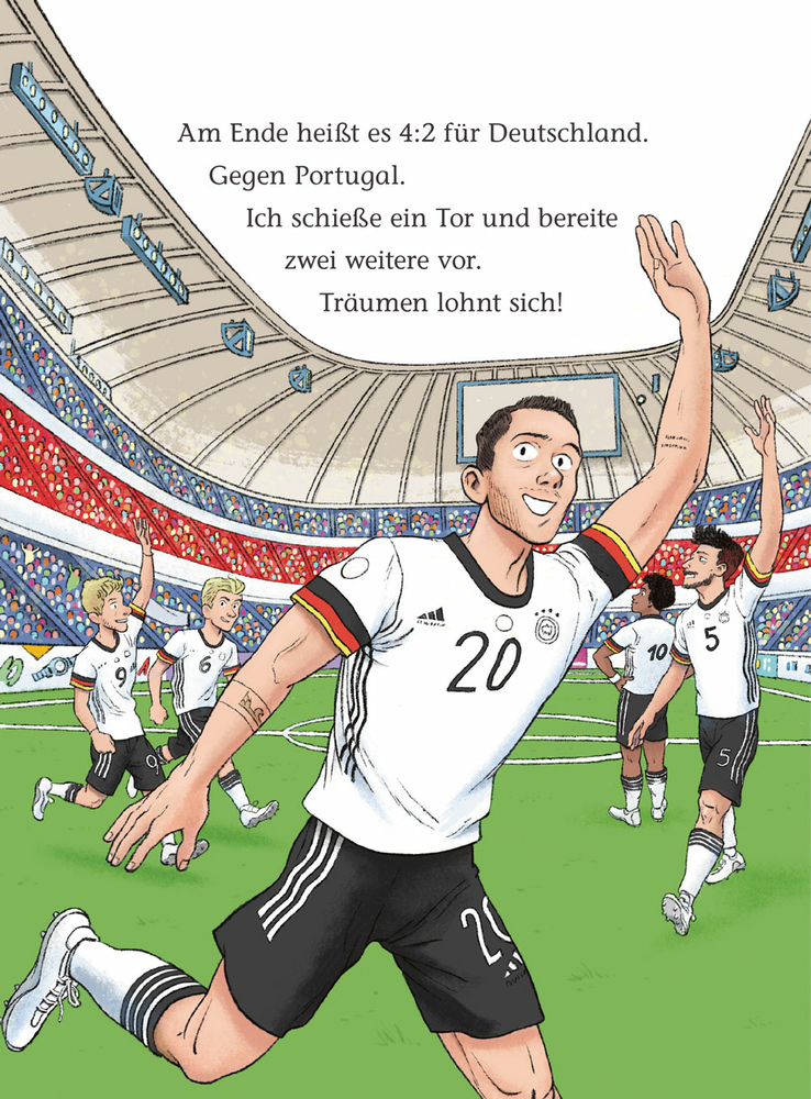 Sportstars erzählen - Mein Traum vom Profi-Fußball (Leseanfänger, Bd. 1)