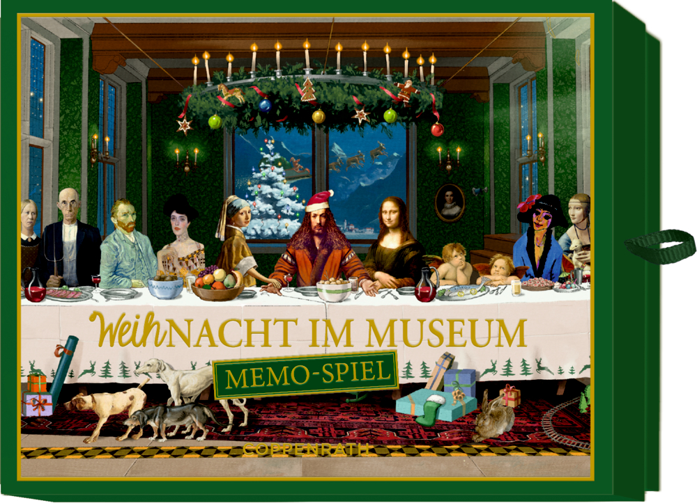 Memo-Spiel WeihNacht im Museum, Schachtelspiel (Advent/Weihnachten)