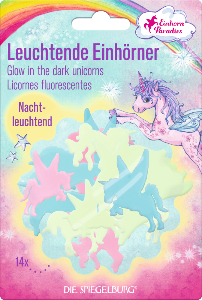 Leuchtende Einhörner Einhorn-Paradies
