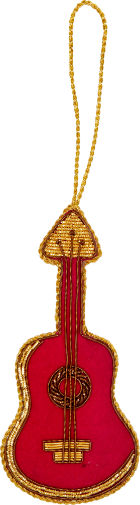 Gitarre, Anhänger Lieblingsstücke - Dekorative Weihnachten