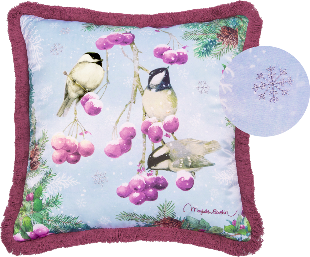 Kissen Romantische Weihnachten - Marjolein Bastin (ca. 40x40 cm)