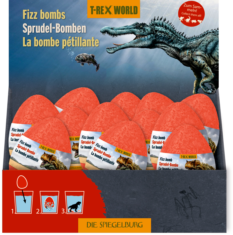 Sprudel-Bombe T-Rex World