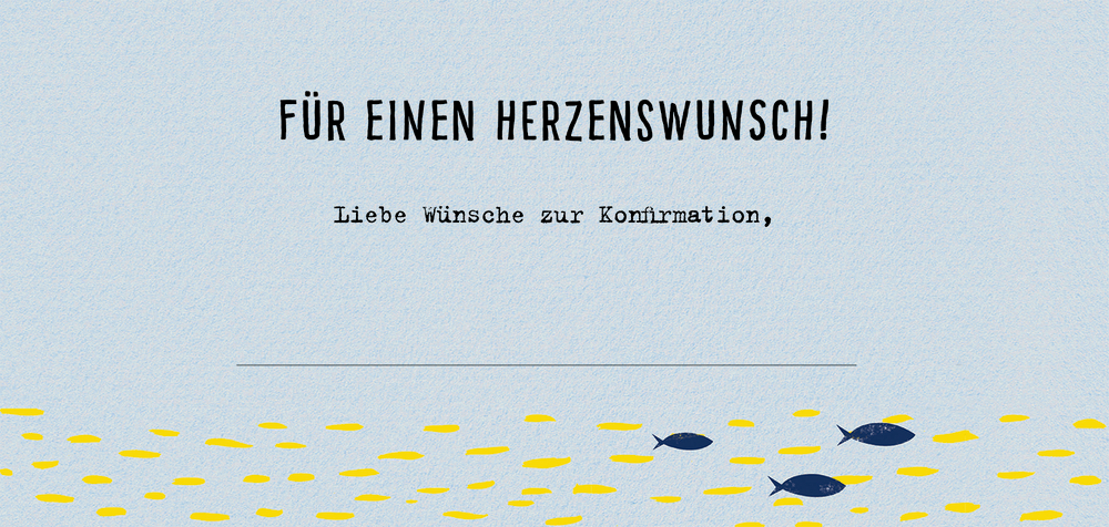 Kuvert für Geld- oder Gutschein: Alles Gute zur Konfirmation