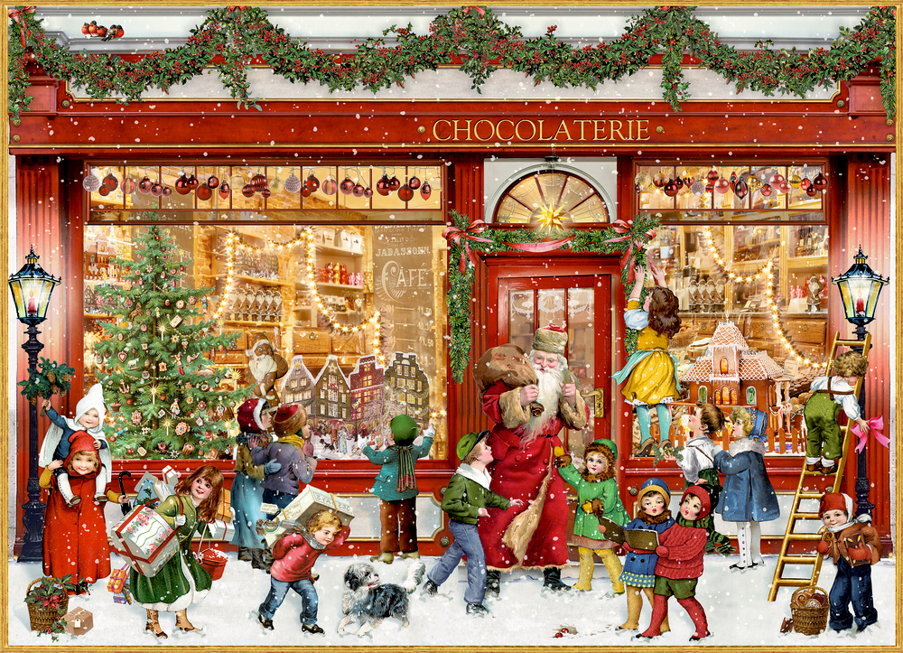 Chocolaterie, A4 Wand-Adventskalender (Behr)