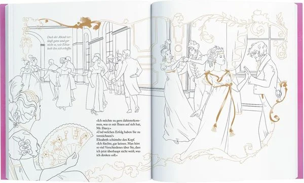Stolz und Vorurteil - Das große Jane Austen-Malbuch (Creative Time)