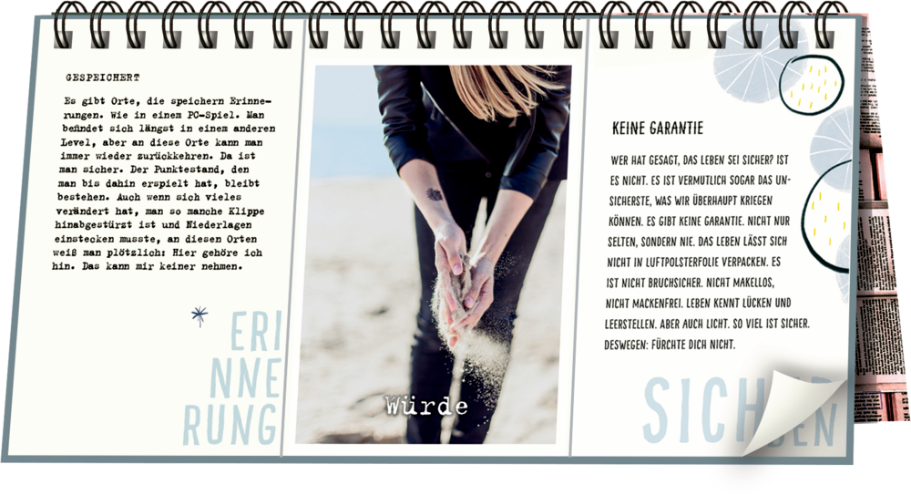 Dreiklapp-Tischkalender: Suche, Träume, Wage! Dreiklapp-Tischkalender: Suche, Träume, Wage!