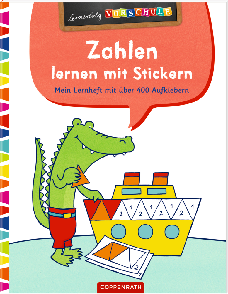 Lernerfolg Vorschule: Zahlen lernen mit Stickern (Lernheft)