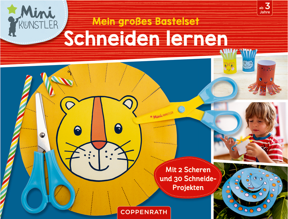 Mein großes Bastelset - Schneiden lernen (Mini-Künstler)