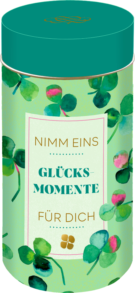 Sprüchedose: Nimm eins! - Glücksmomente für dich (All about green)