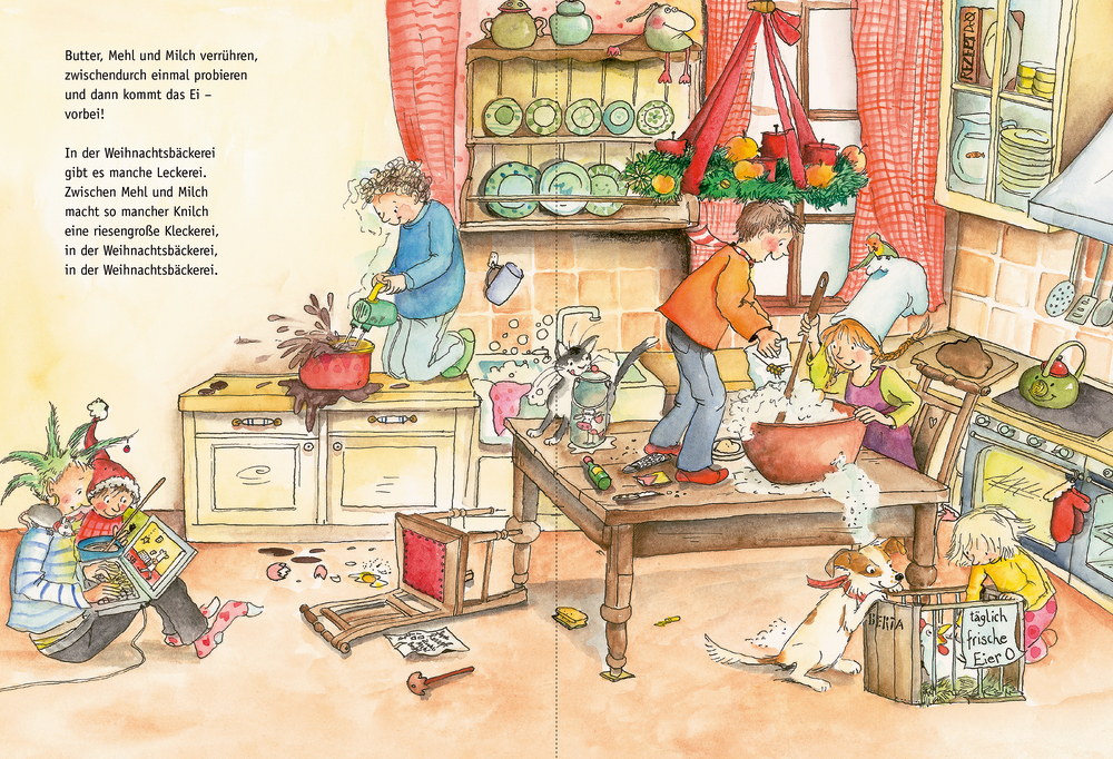 In der Weihnachtsbäckerei - Das Backbuch zum Weihnachtslied (Zuckowski)