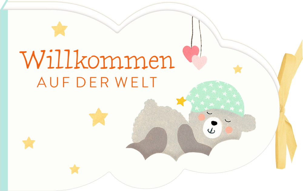 Geldkuvert-Geschenkbuch - Willkommen auf der Welt Geldkuvert-Geschenkbuch - Willkommen auf der Welt