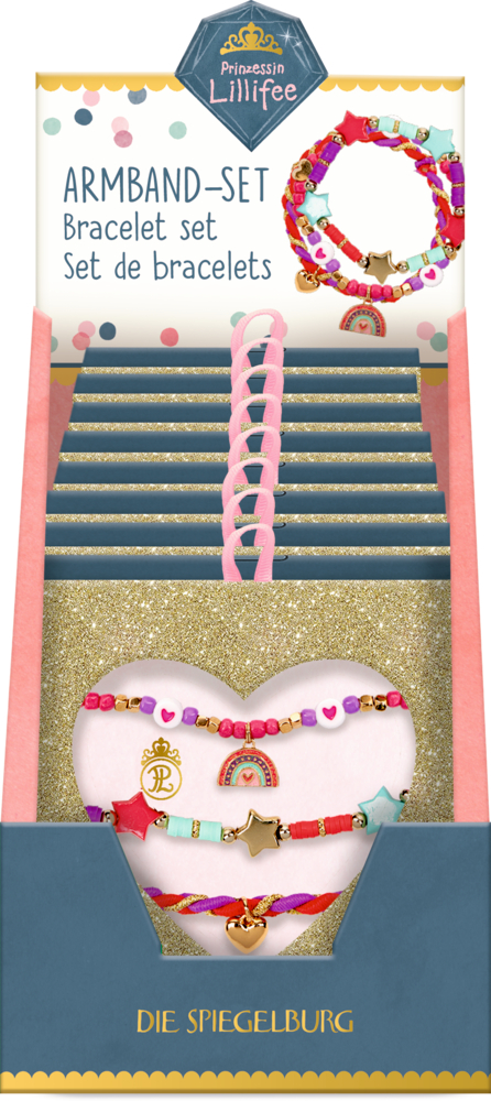 Armband-Set - Prinzessin Lillifee (Glitter&Gold)