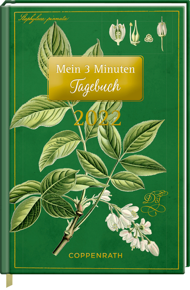 Jahreskalender: Mein 3 Minuten Tagebuch 2022 - Pimpernuss (Augustina)