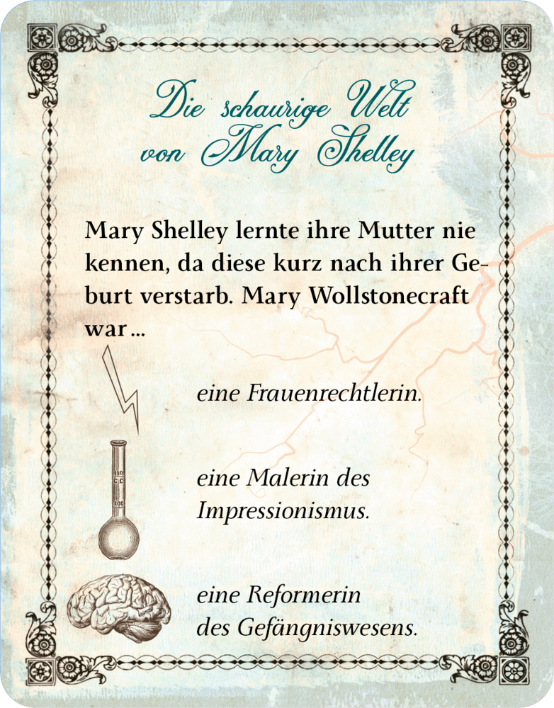 Das Quiz: Mary Shelleys Frankenstein