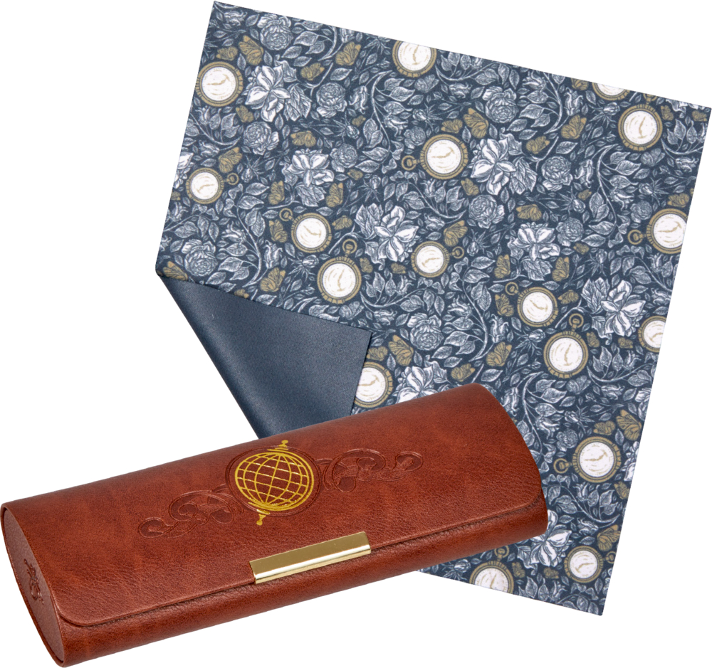 Brillenetui mit Putztuch Sherlock Holmes Brillenetui mit Putztuch Sherlock Holmes