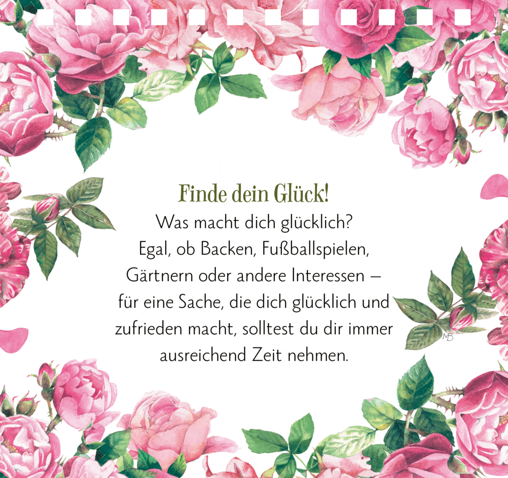 Großes Spiralaufstellbuch: Flowers, Friends & Joy (M.Bastin) Großes Spiralaufstellbuch: Flowers, Friends & Joy (M.Bastin)