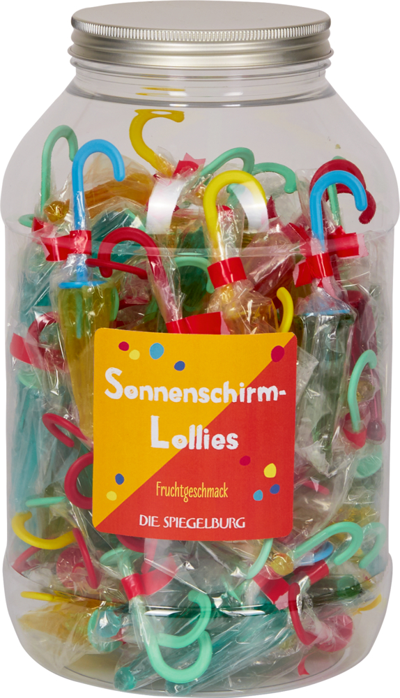 Sonnenschirm-Lollies - Bunte Geschenke