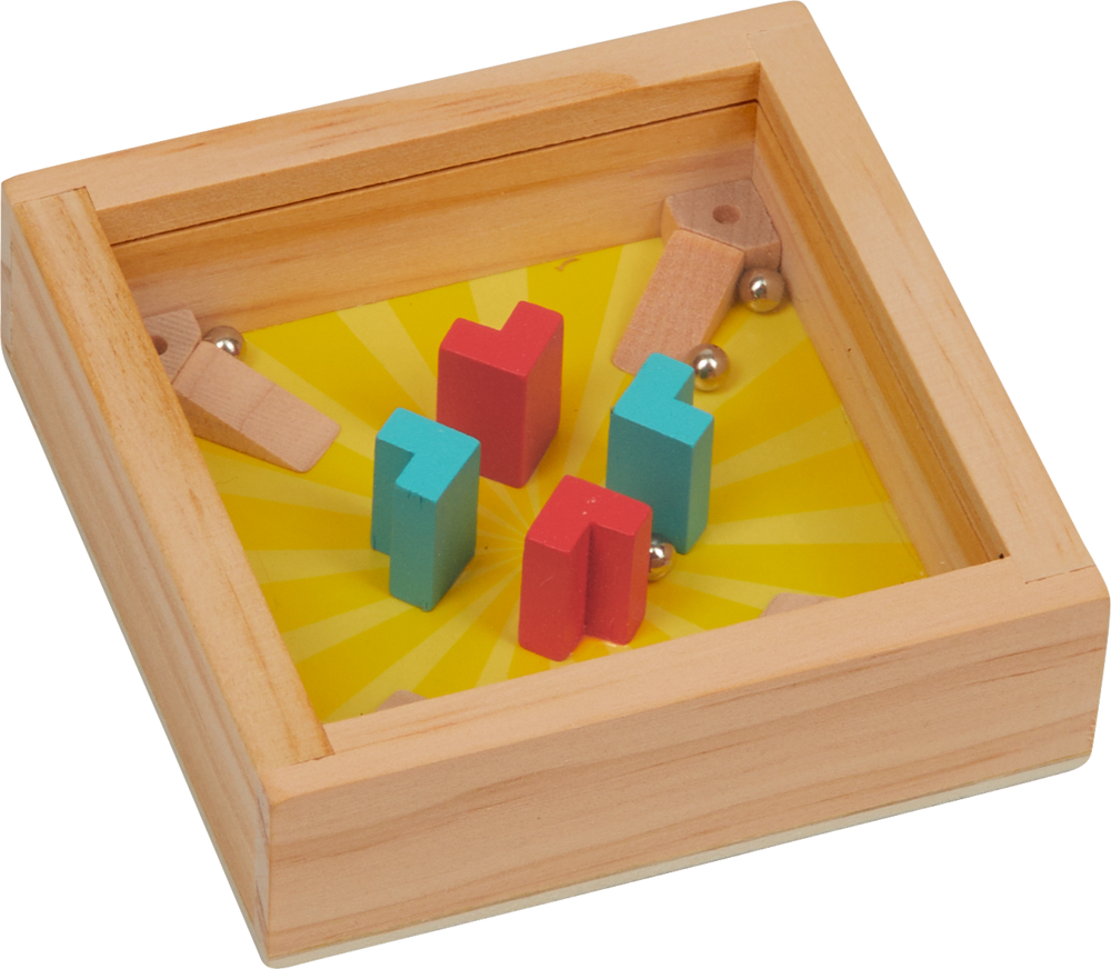 Holz-Geduldsspiel - Bunte Geschenke