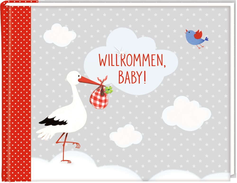 Eintragalbum: Willkommen, Baby! BabyGlück