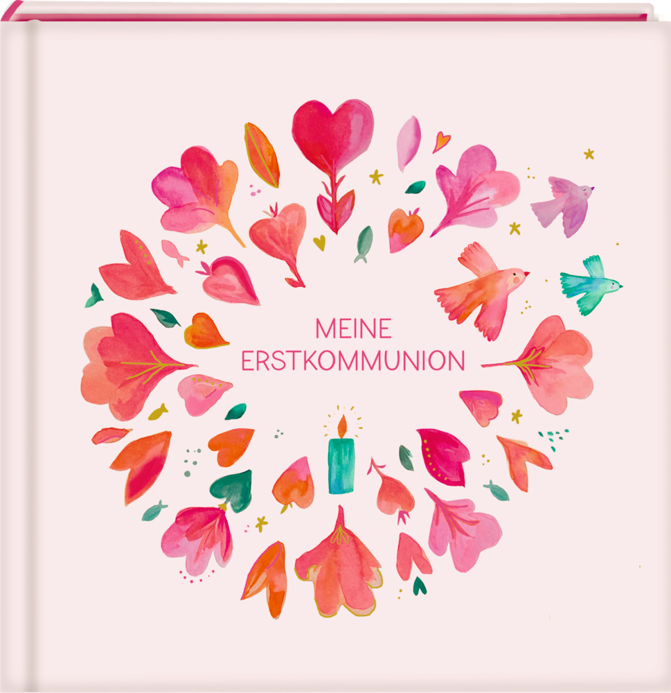 Eintragalbum - Meine Erstkommunion (rosé)
