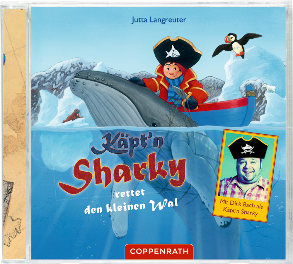 CD Hörspiel: Käpt'n Sharky rettet den kleinen Wal