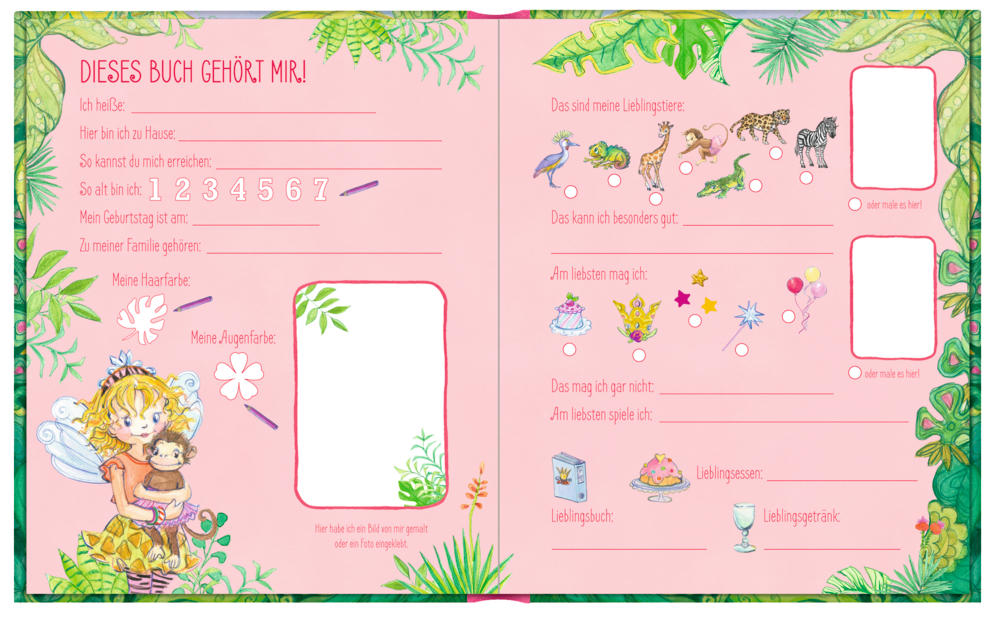 Meine Kindergartenfreunde Prinzessin Lillifee (Freundebuch) Meine Kindergartenfreunde Prinzessin Lillifee (Freundebuch)