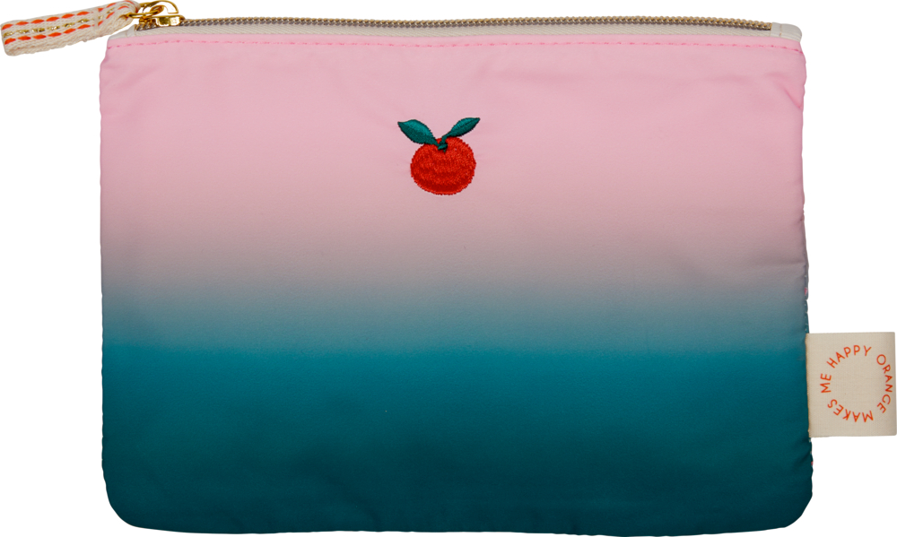 dunkelgrün-rosa, Allzweck- & Kosmetiktäschchen Taschenzauber