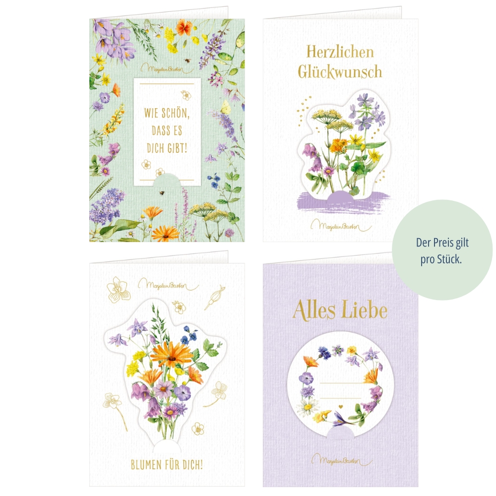 Grußkarte mit Kuvert GartenLiebe - M. Bastin Grußkarte mit Kuvert GartenLiebe - M. Bastin
