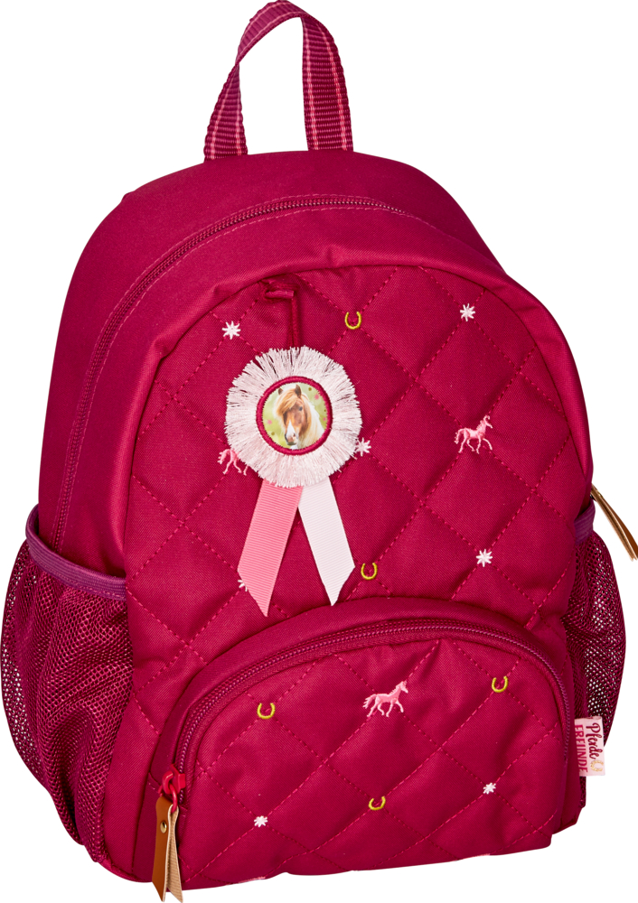 Kindergartenrucksack Pferdefreunde (berry)