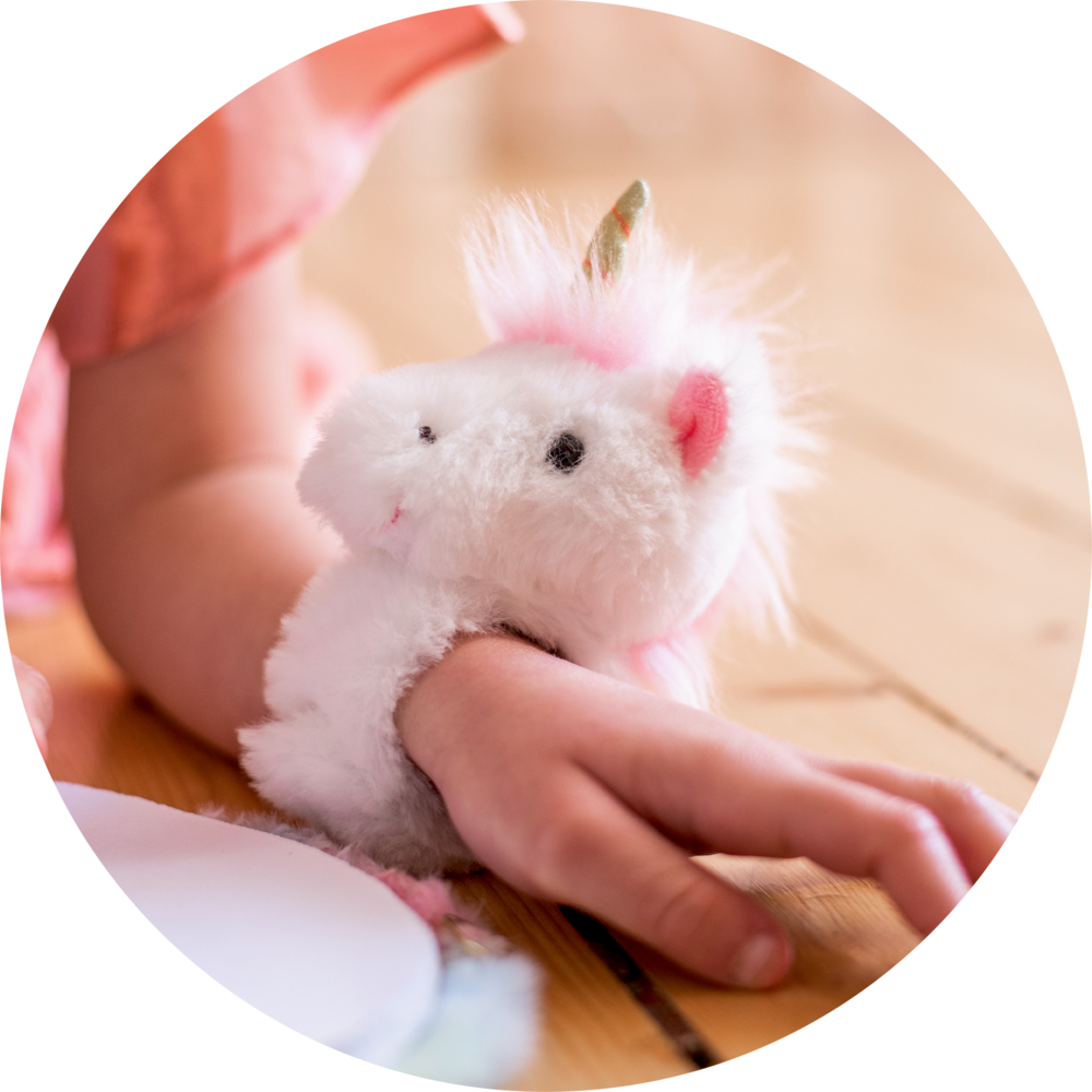 Schnapp-Armband "Einhorn" Einhorn-Paradies