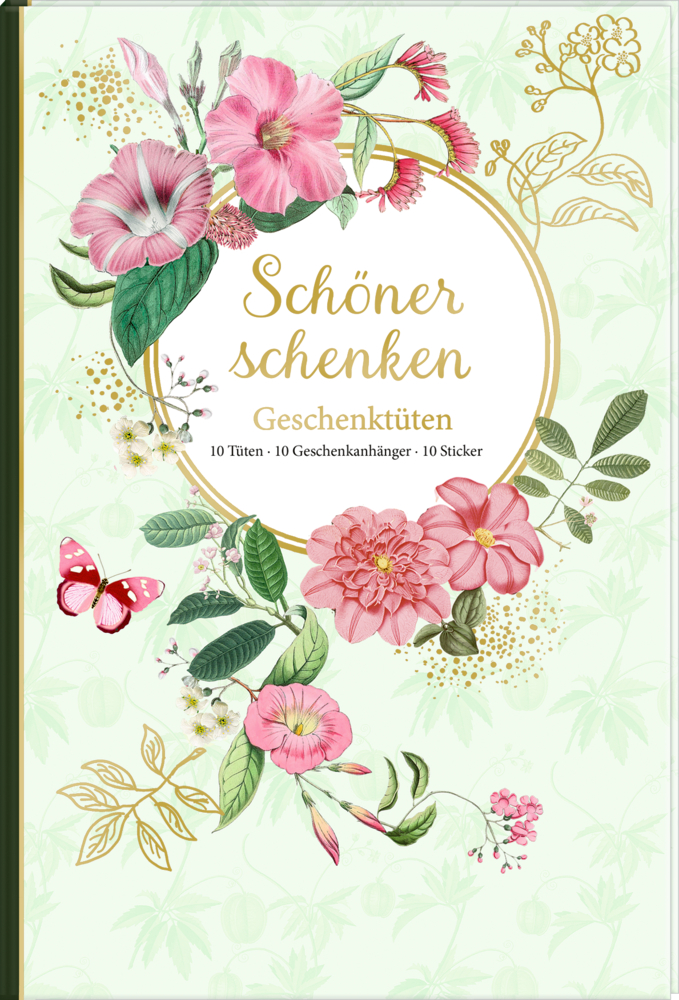 Geschenktüten-Buch: Schöner schenken (B.Behr)
