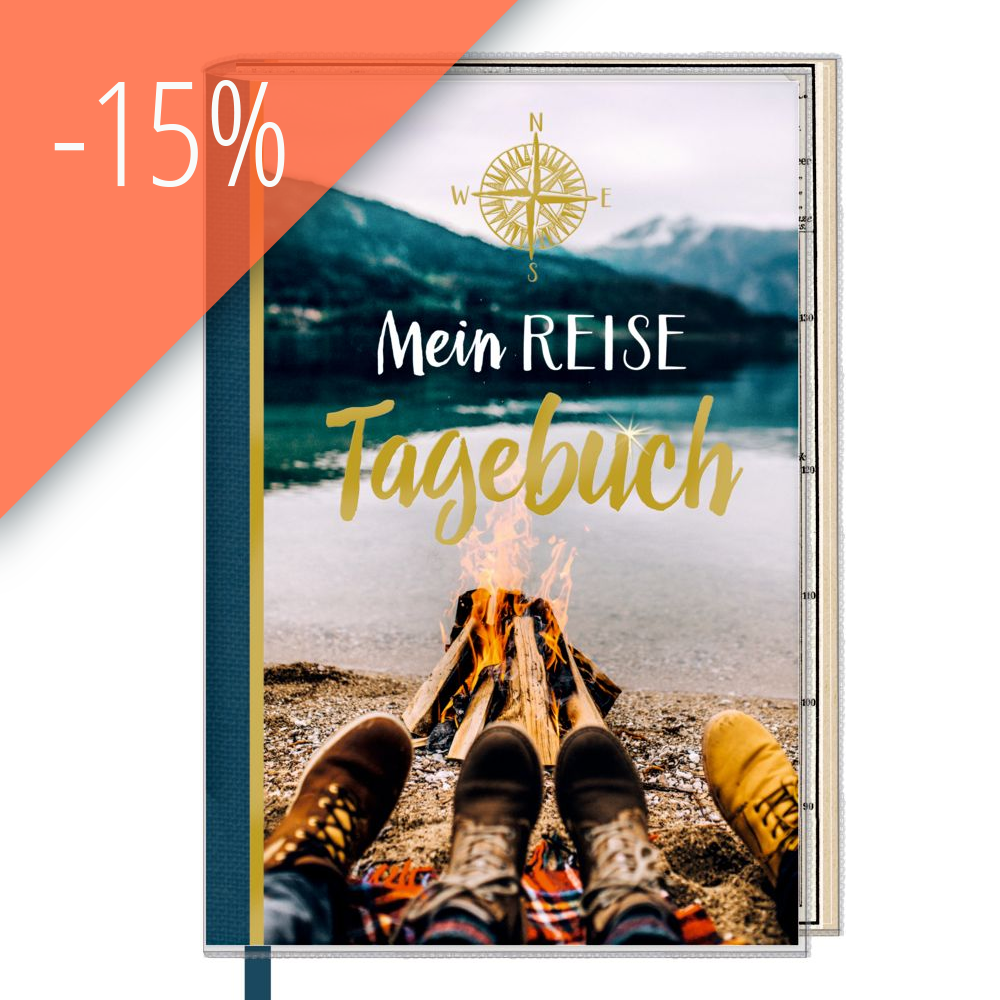 Eintragbuch mit Sammeltasche Mein Reisetagebuch (Reisezeit/Lagerfeuer) Eintragbuch mit Sammeltasche Mein Reisetagebuch (Reisezeit/Lagerfeuer)