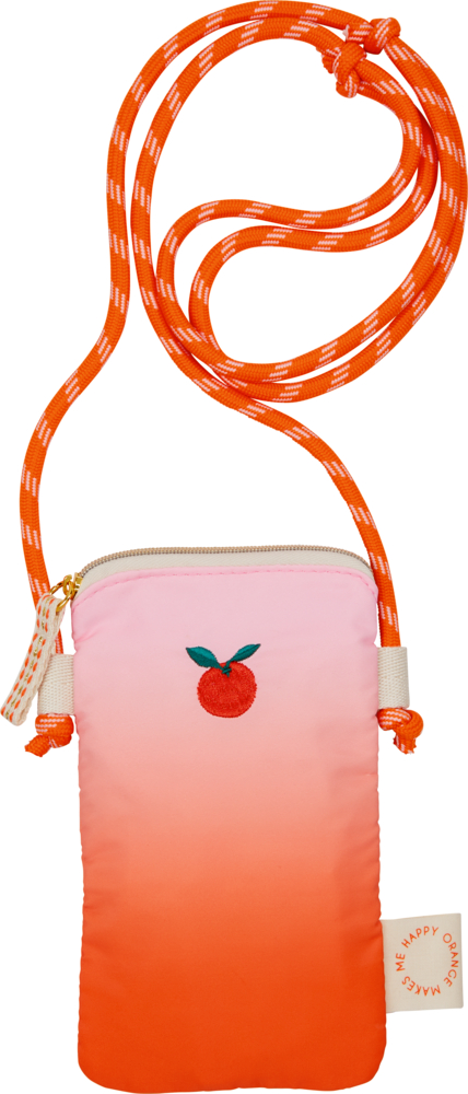 orange-rosa, Handytäschchen Taschenzauber