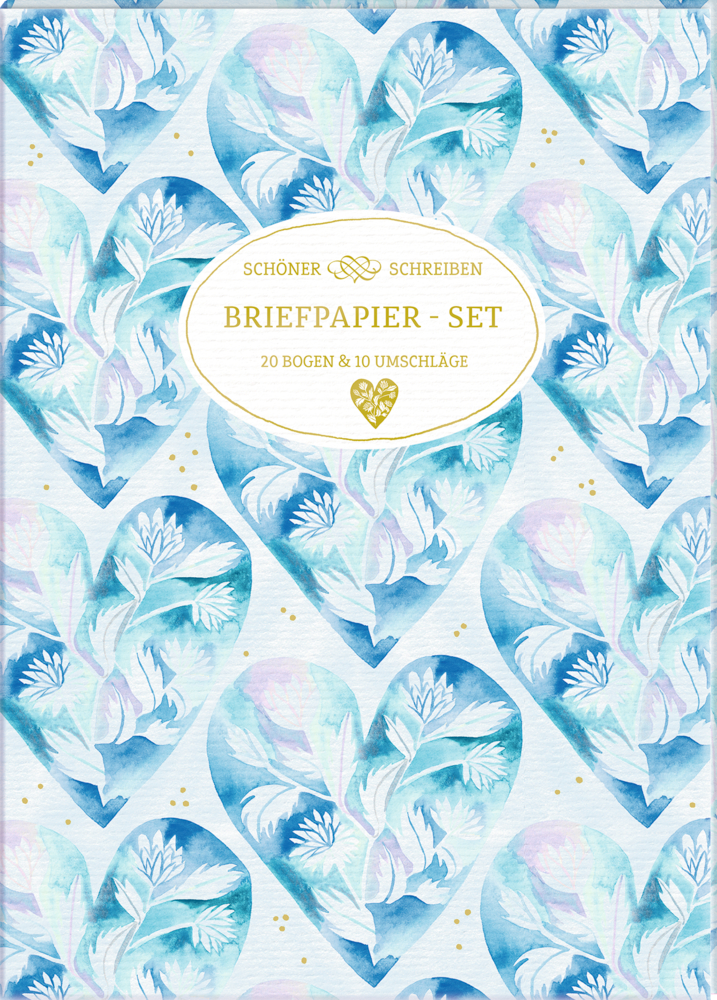 Briefpapier-Set - All about blue